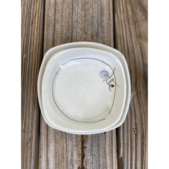 Decorative square dish set/2 - Picture 2 of 7